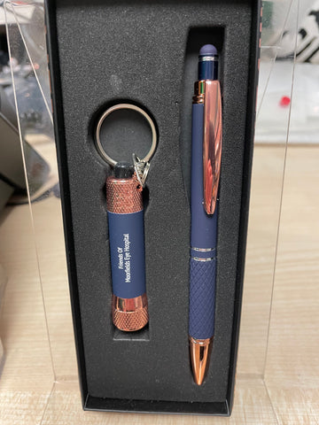 Pen and mini torch set